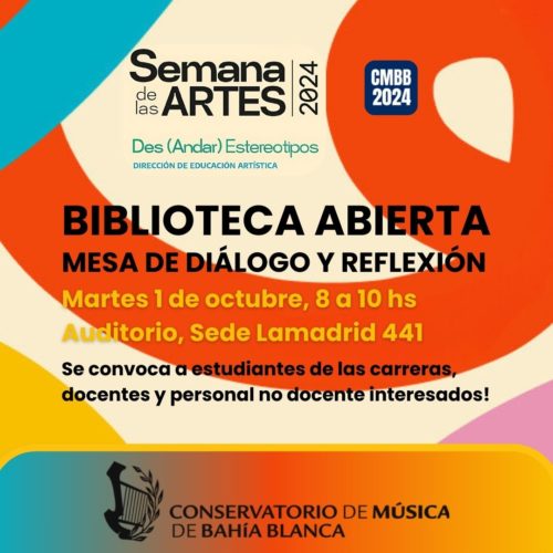 BIBLIOTECA ABIERTA – Des (Andar) Estereotipos