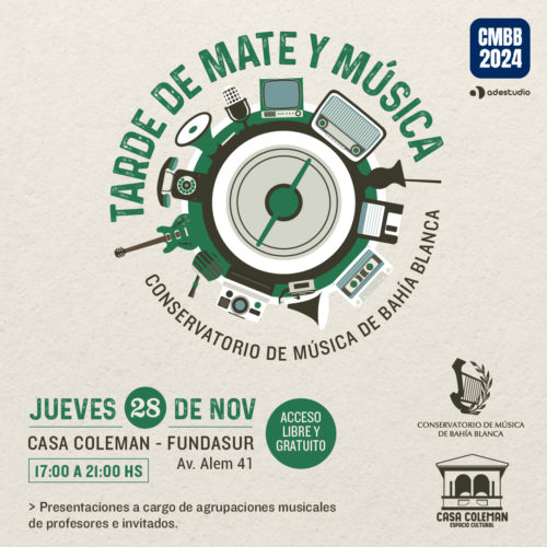 TARDE DE MATE Y MÚSICA 2024