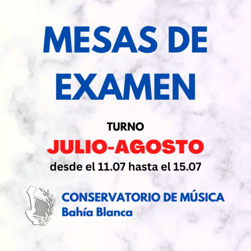 Inscripción a mesas de examen