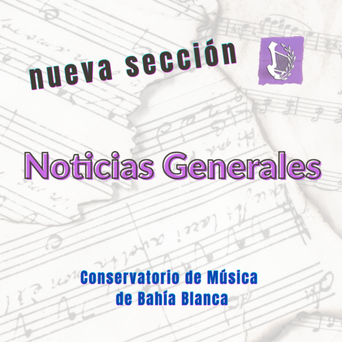 NUEVO ESPACIO EN LA WEB PARA LAS NOTICIAS GENERALES