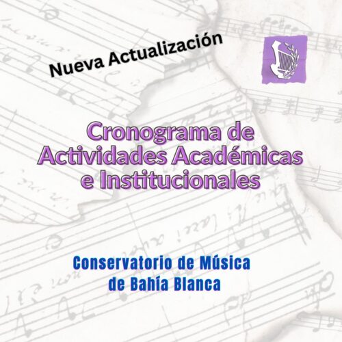 ACTUALIZACIÓN DEL CRONOGRAMA DE ACTIVIDADES ACADÉMICAS E INSTITUCIONALES 2026