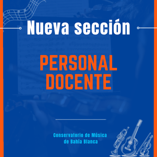 NUEVO ESPACIO EN LA WEB PARA EL PERSONAL DOCENTE