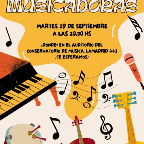 Musicadoras en el Conser!