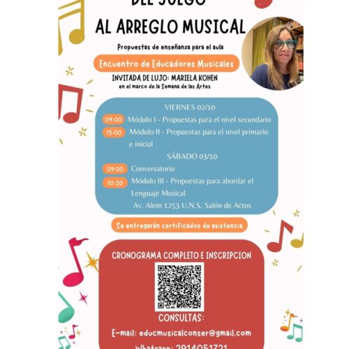 “DEL JUEGO AL ARREGLO MUSICAL”