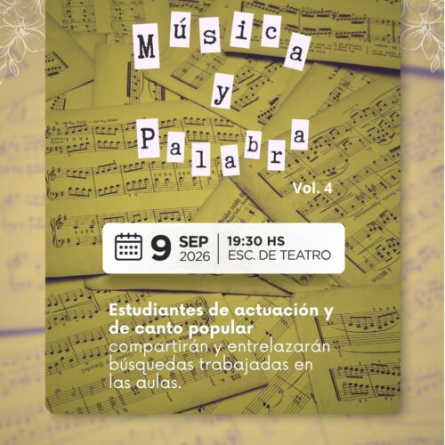 Música y Palabras