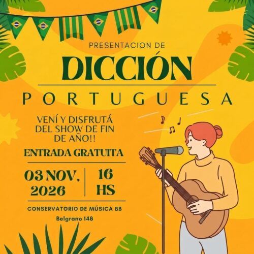 Muestra de Fin de Curso (Dicción Portuguesa)